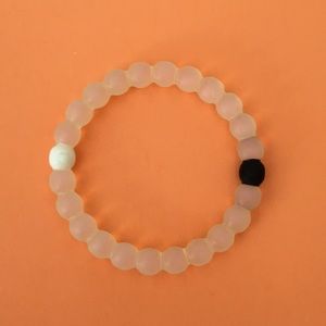 Clear Lokai bracelet